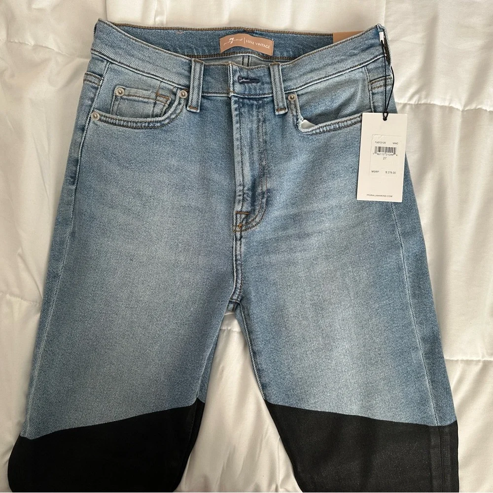 7 for all mankind jeans - never worn - size 27 - Picture 3 of 7